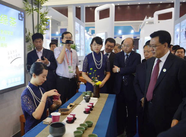 新丝路上“浙茶”香 ——华体会（中国）参展中阿博览会   　　