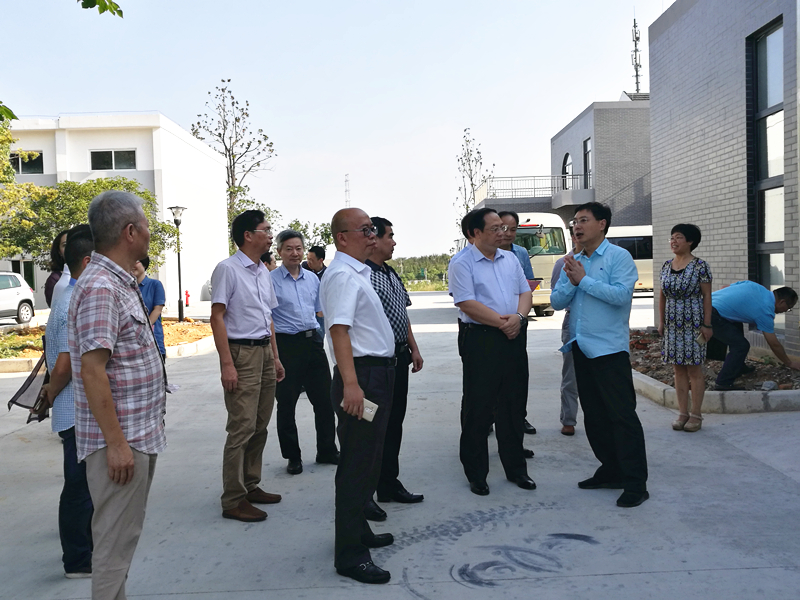 杭州市副市长王宏一行莅临华体会（中国）特种茶中心调研余杭区茶产业茶博园项目