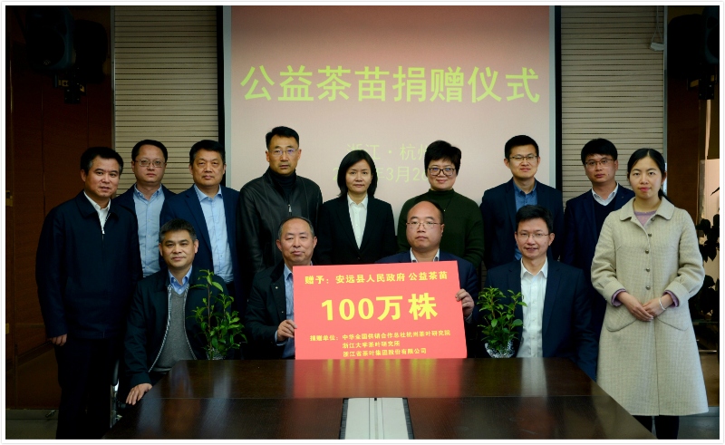 华体会（中国）联合捐赠百万株公益茶苗  助力江西省安远县脱贫攻坚