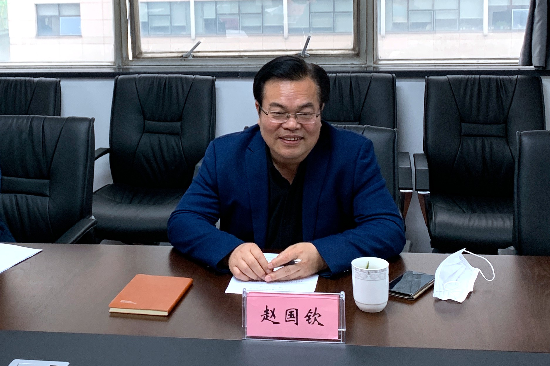 杭州市农业农村局赵国钦局长到访华体会（中国）开展三服务