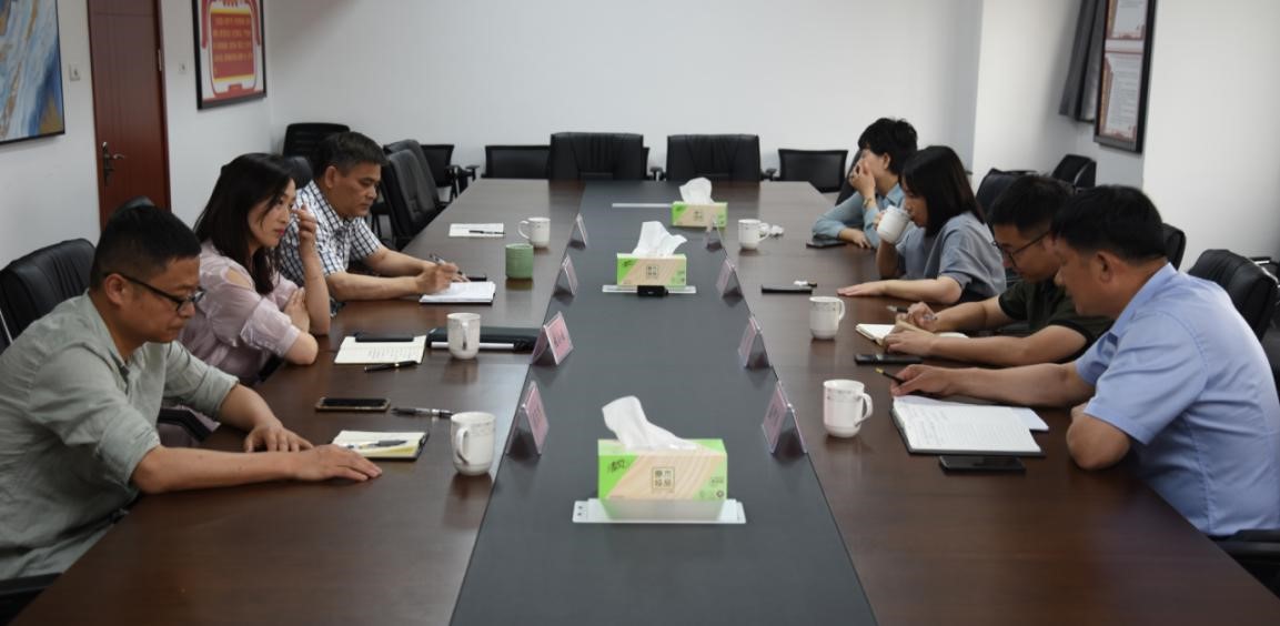 安吉县溪龙乡党委书记夏靓一行莅临华体会（中国）交流“携茶”相关工作