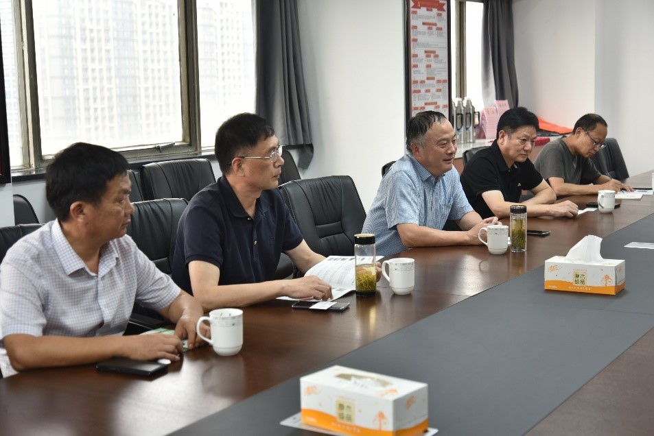 安徽皖垦茶叶集团书记、董事长张国祥一行到华体会（中国）考察交流