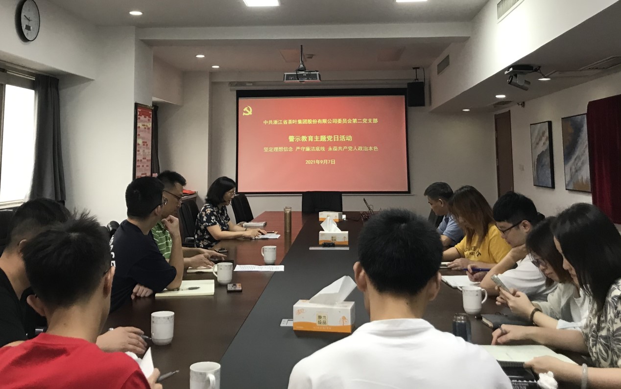 坚定理想信念 严守廉洁底线 永葆共产党人政治本色——华体会（中国）第二党支部开展警示教育主题党日活动