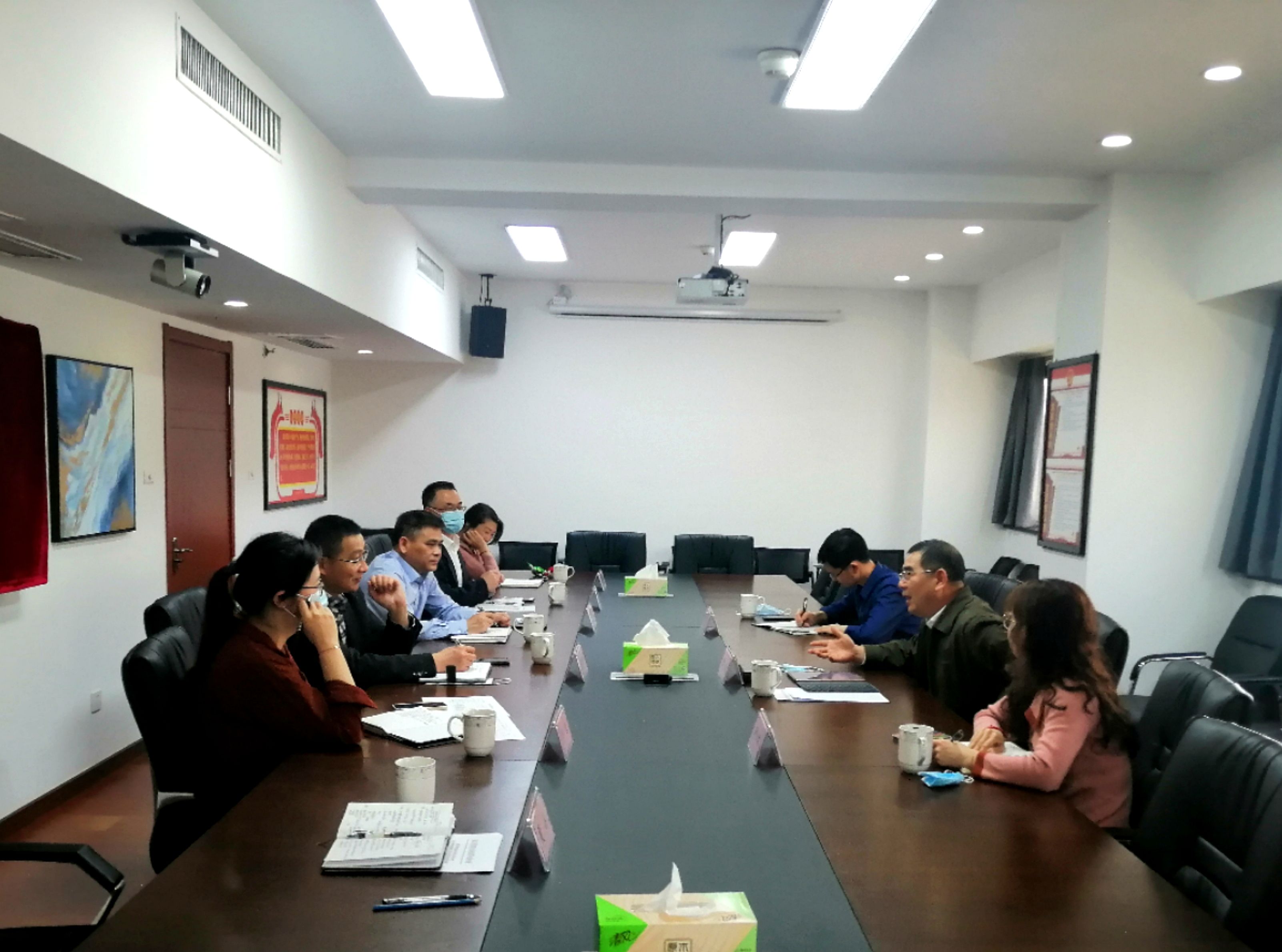 省供销社张建副主任一行来华体会（中国）督查检查疫情防控工作