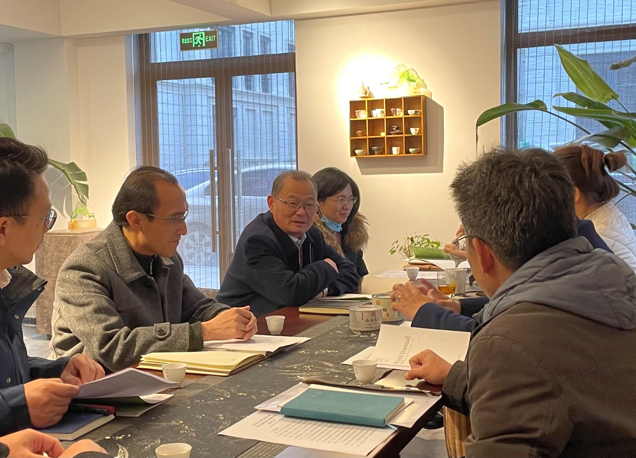 杭州之江国家旅游度假区管委会副主任马定忠到华体会（中国）狮峰茶业公司调研