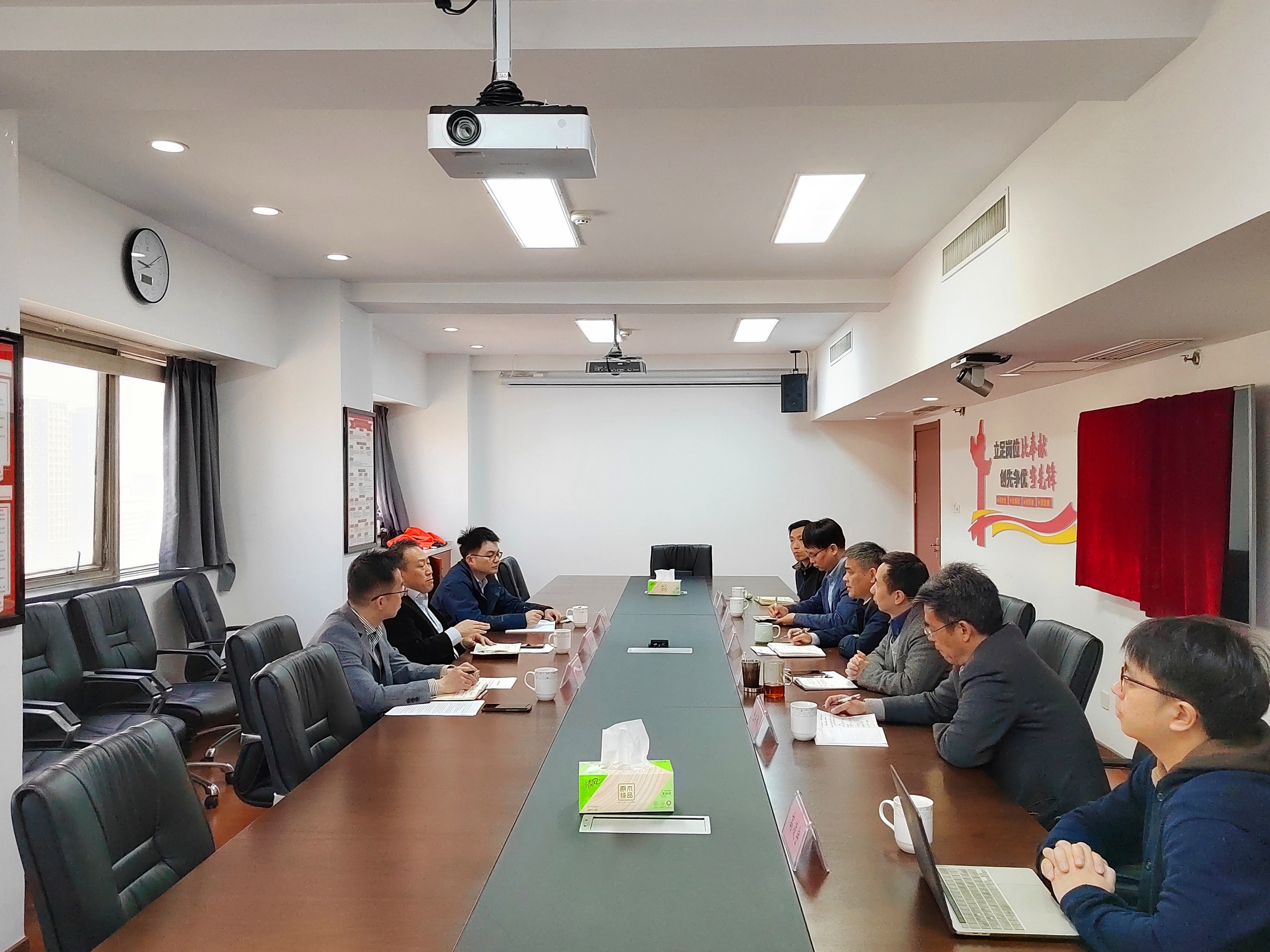 兴合集团副总裁夏晓峰一行莅临华体会（中国）调研指导