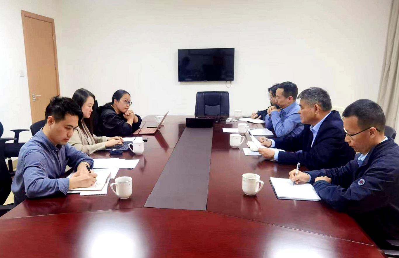 华体会（中国）王兵总经理一行赴九宇有机公司开展主题教育调研活动