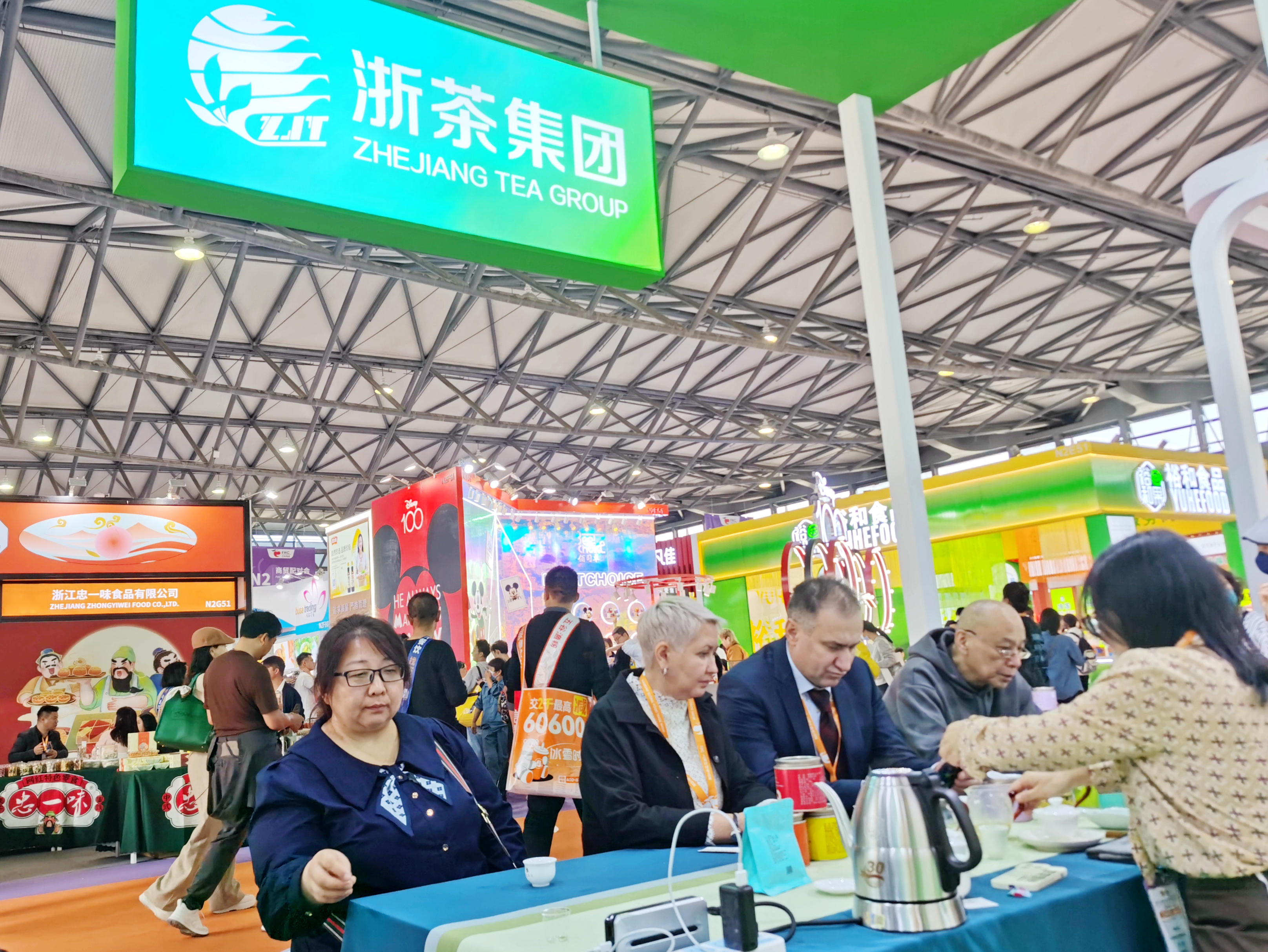 华体会（中国）参加上海FHC环球食品展