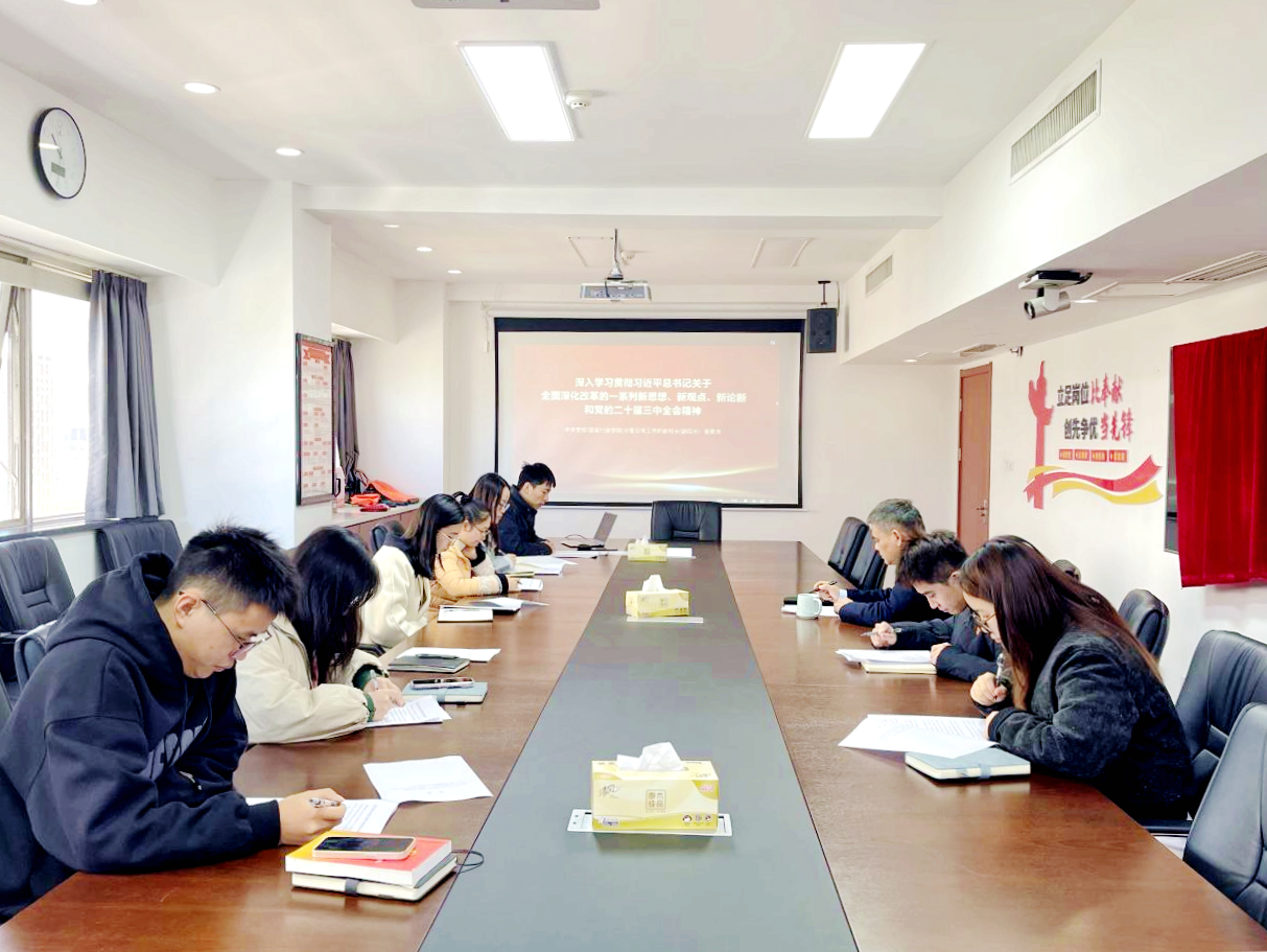 华体会（中国）第二党支部学习贯彻党的二十届三中全会精神